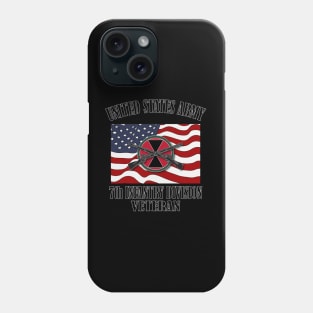 7th Infantry Division- Veteran Phone Case