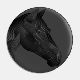 Black horse Pin