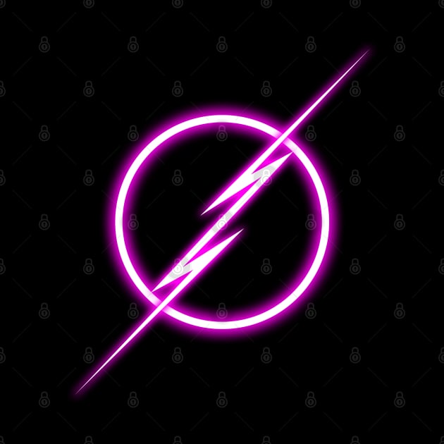 Flash Charging - Pink by SanTees