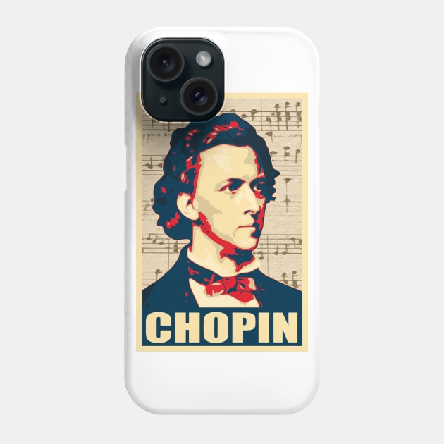 Chopin Music Composer Phone Case by Nerd_art