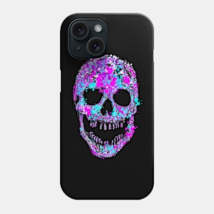 Splatter Skull 4 Phone Case