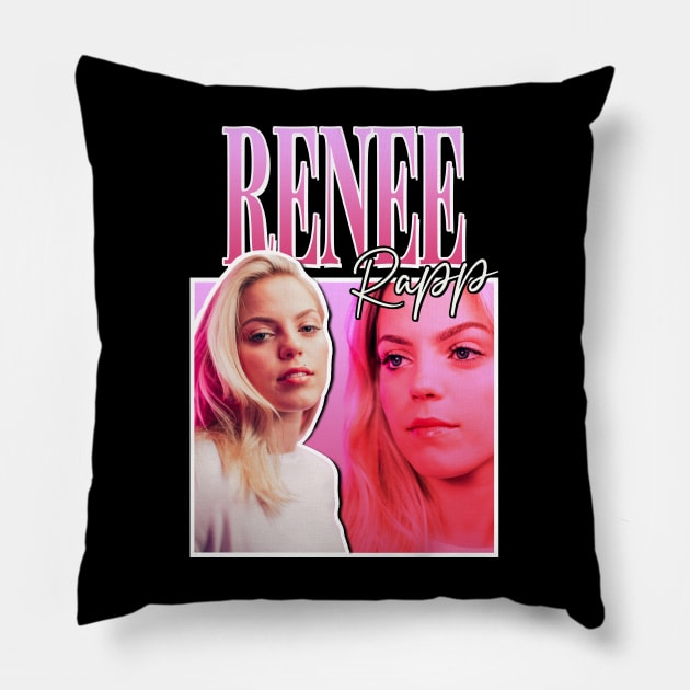 Renee Rapp Pillow by TeesBySilvia
