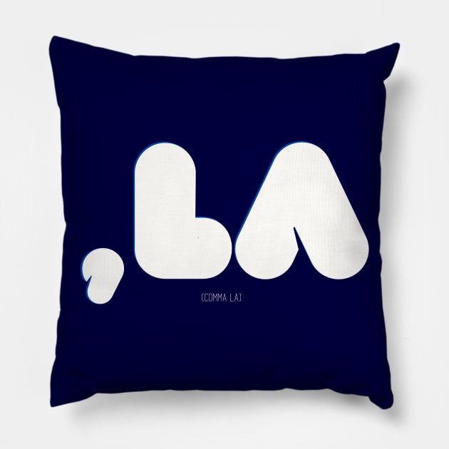 Comma La Pillow by TJWDraws