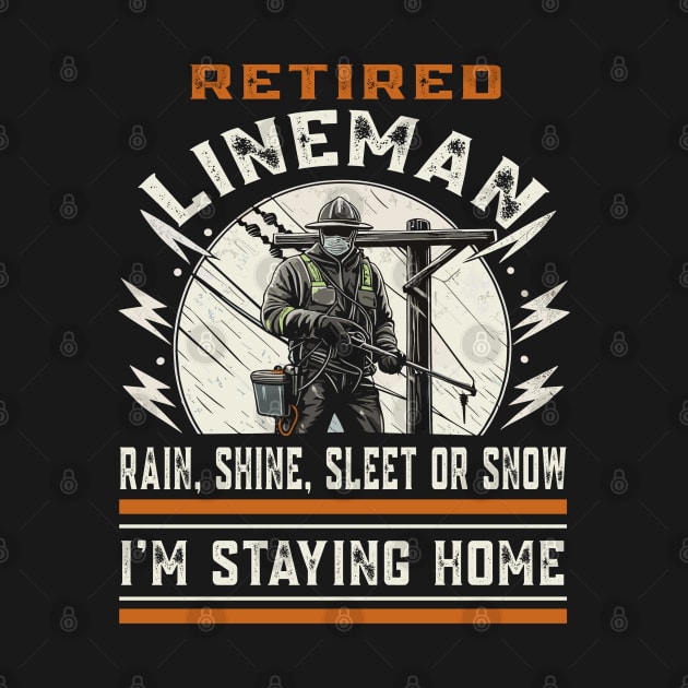 Retired Lineman by JessArty