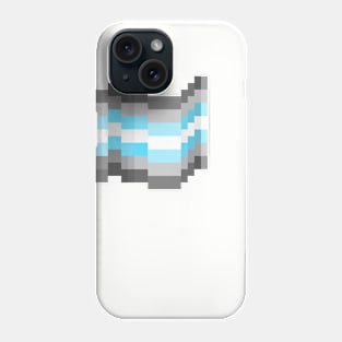 Demiboy Pixel Pride Flag Phone Case