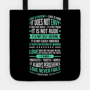 Love is Patient, Love is Kind Tote