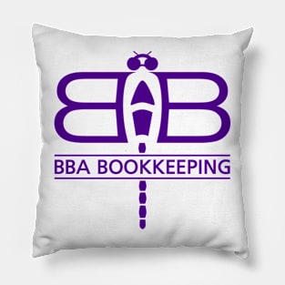 BBA Logo Purple Pillow