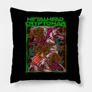 METALHEAD CRPTOWAR Pillow