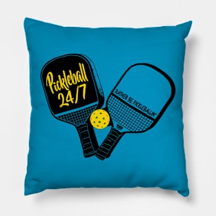 Pickleball 24/7 Dual Paddles Pillow