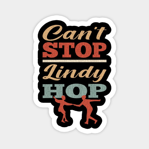 Can't Stop Lindy Hop Magnet by echopark12