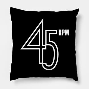 45 RPM - white Pillow