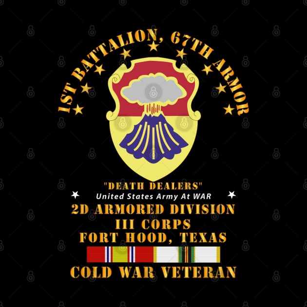 1st Bn - 67th Armor -  2AD III Corps - Ft Hood w COLD SVC by twix123844