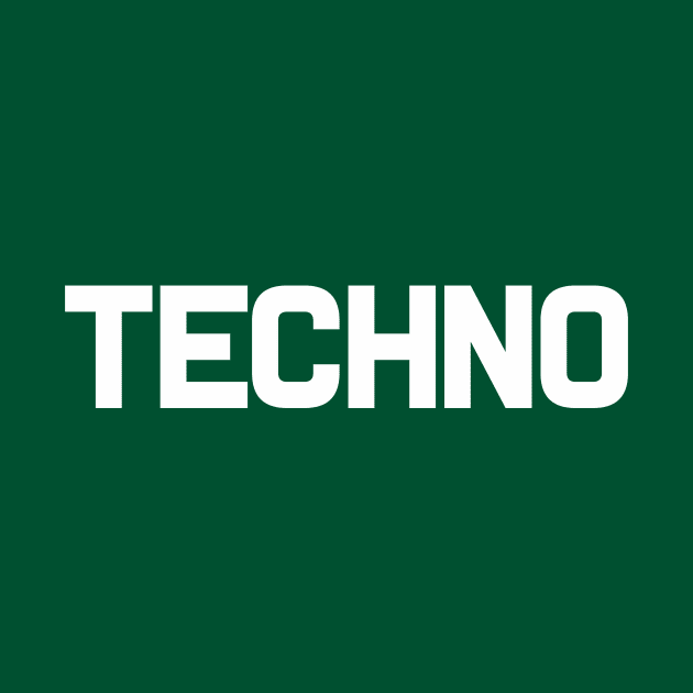 Techno T-Shirt by dshirtstore