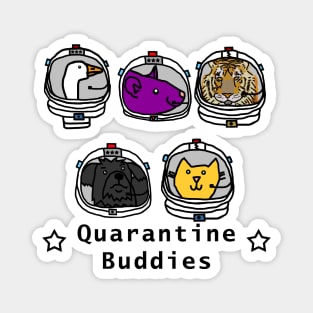 Space Crew 2420 Science Quarantine Buddies Magnet