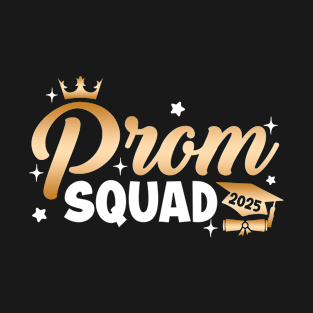 Prom Squad Graduate Class Of 2024 Party Gift For Boys Girls Kids T-Shirt