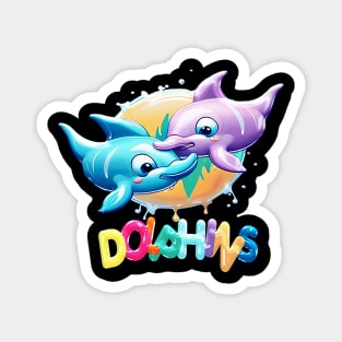 Dolphins Magnet