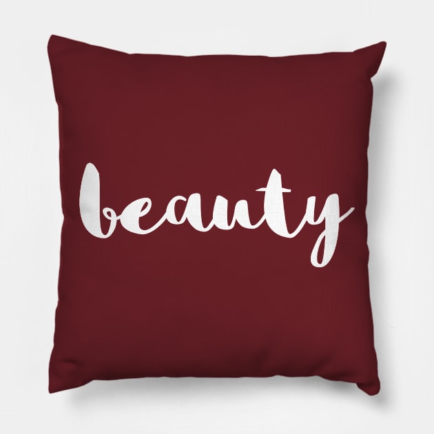 beauty Pillow by ChristinaNorth