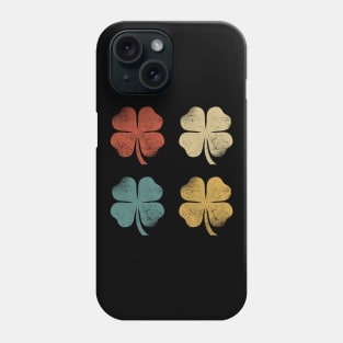 Retro Shamrocks Phone Case