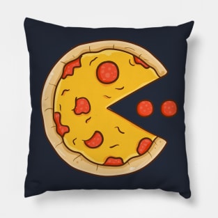 Pac-Man Parody Pizza Man Pillow