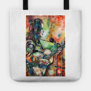 JOAN BAEZ - watercolor portrait .1 Tote