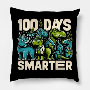 100 Days Smarter - Dinosaurs Pillow