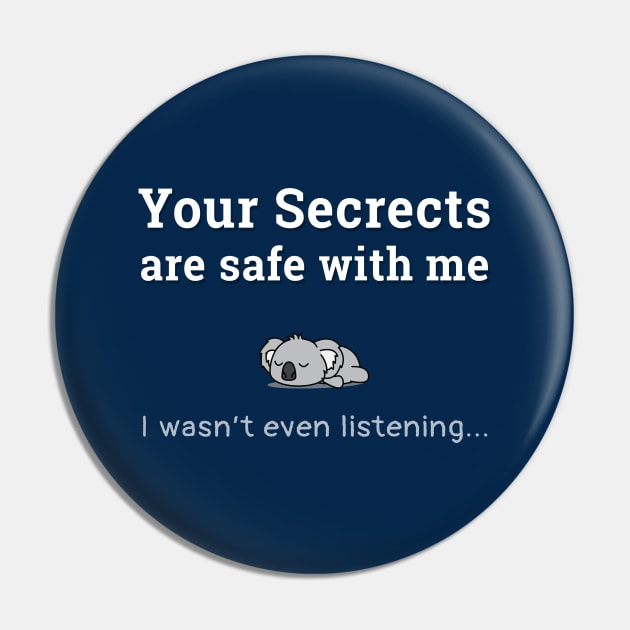 Your secrects are safe with me Pin by tainanian