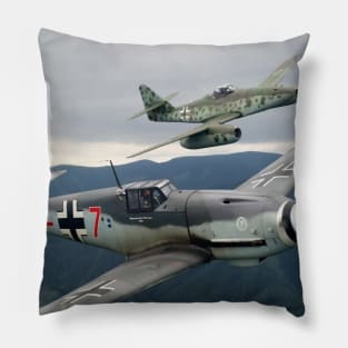 Bf109 Me262 Pillow
