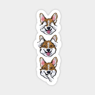 Noevil Corgi Magnet