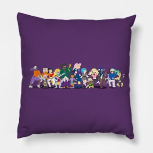 MashStache lineup Pillow