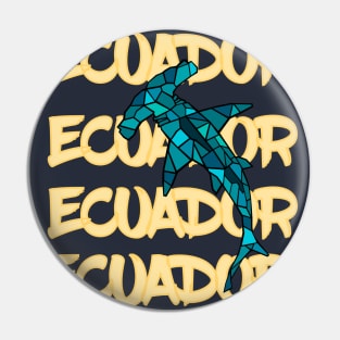 El tiburón martillo Pin