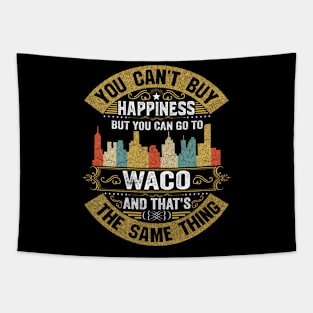 Waco City Texas State USA Flag Native American Tapestry