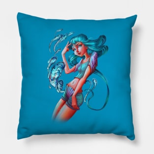 Water woman Pillow