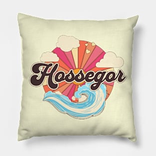 Hossegor France Beach Pillow