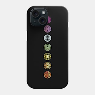 Chakras Mandalas Sacred Geometry Phone Case