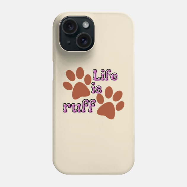 Pawprint Phone Case by MGuyerArt