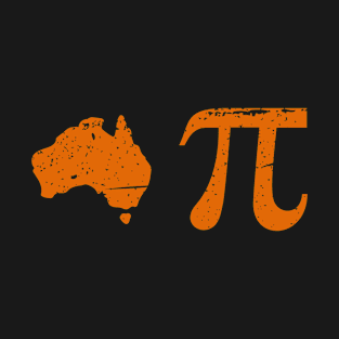 Pi Day Shirt - Australian Pi Algebra Math Symbol π T-Shirt