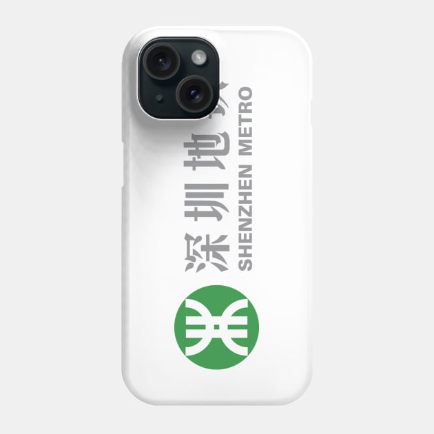 Shenzhen Metro Logo Phone Case by Naomi Wu's Shenzhen Store