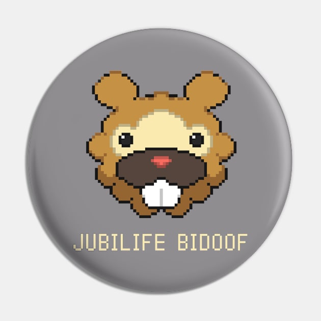 Jubilife Bidoof Pin by Super Good Art