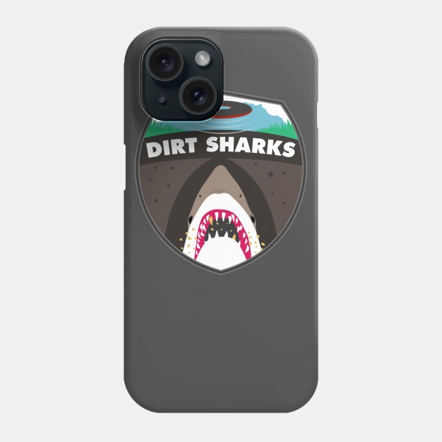 Dirt Sharks Logo - Detectorists - DMDC Phone Case by InflictDesign