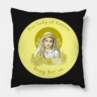 Our Lady of Fatima Pillow