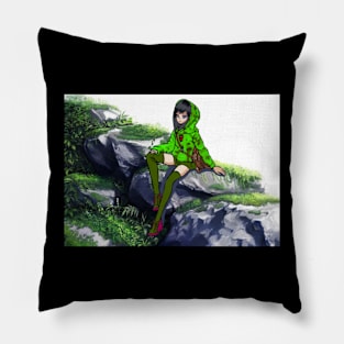 Anime Hiking Adventure Pillow