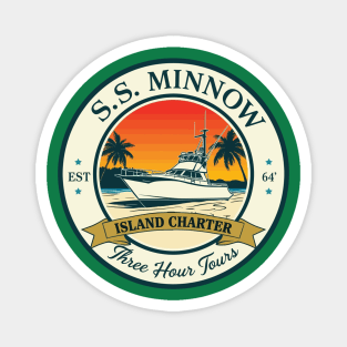 SS MINNOW EST 64 RETRO GILLIGANS ISLAND Magnet