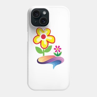 Snapdragons Vintage Flower- Design Phone Case