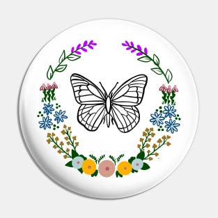 Butterfly Collection Pin