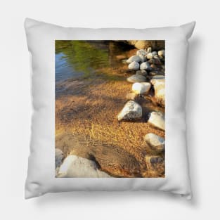 New Hampshire,Lower Falls, Kancamangus Highway Pillow