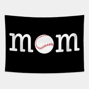 Baseball Mom Tapestry