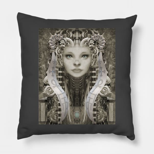 ancient thing Pillow by mightygog