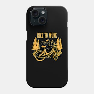 Bike to Work Day Phone Case