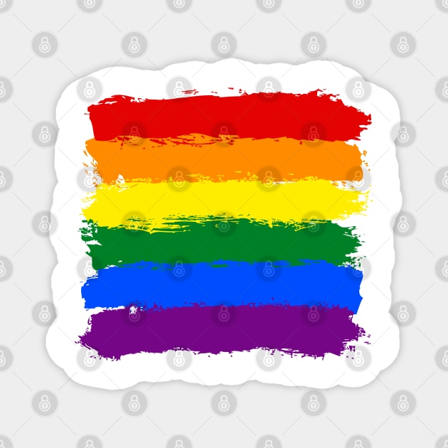 Bandeira LGBT Magnet by Medita na Cor