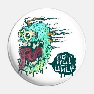 Ugly Dude Pin